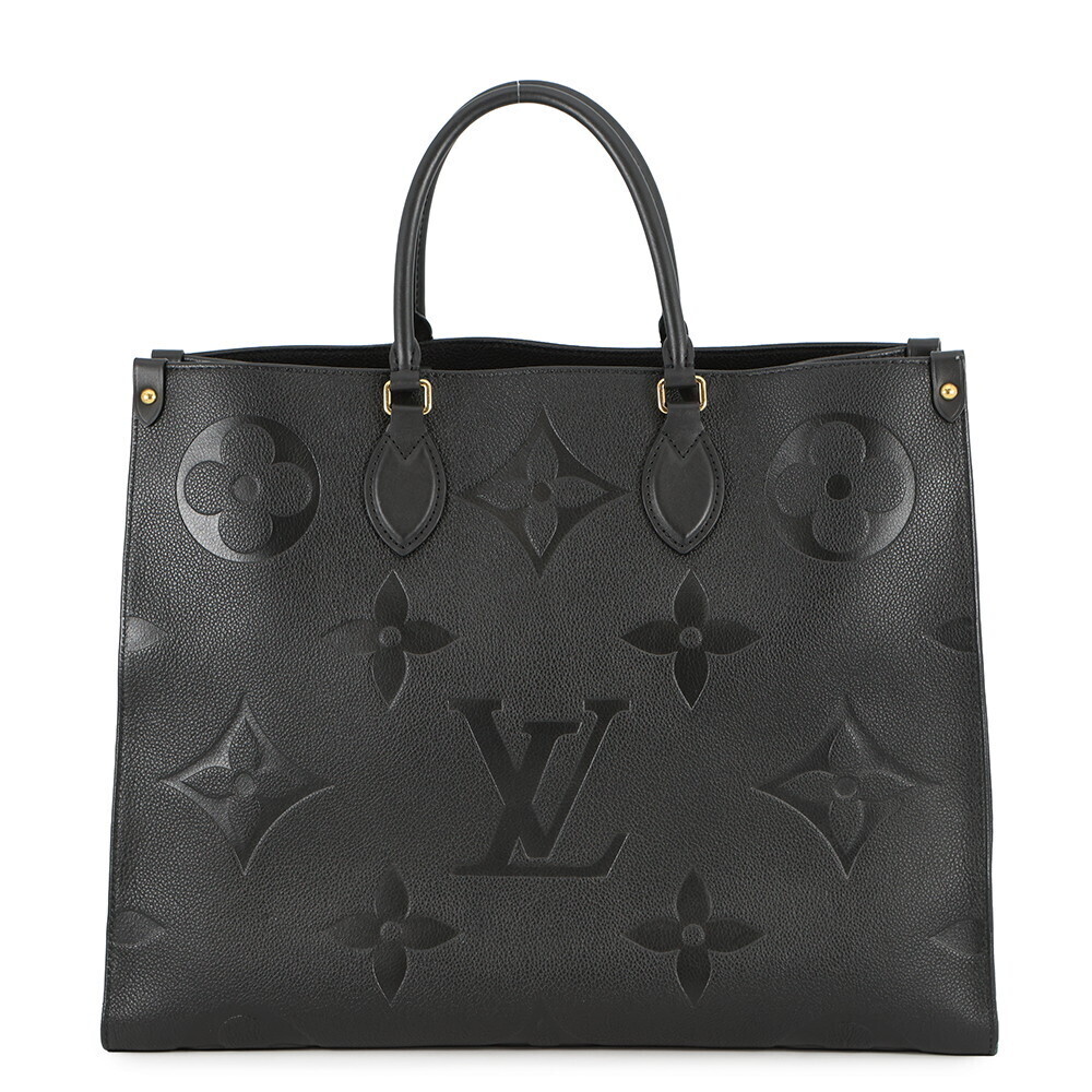 Louis Vuitton Monogram Empreinte OnTheGo Tote Bag Shoulder Black